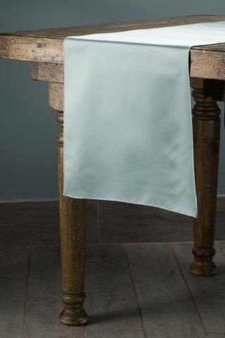 Matte Lamour Seamist table runner